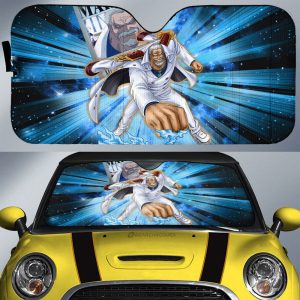 Monkey D Garp Car Sunshade Custom Car Interior Accessories