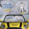 Monkey D Garp Car Sunshade Custom One Piece Anime Car Accessories