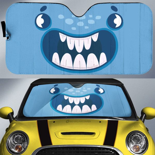 Monster Eyes Car Sunshade Custom Car Accessories