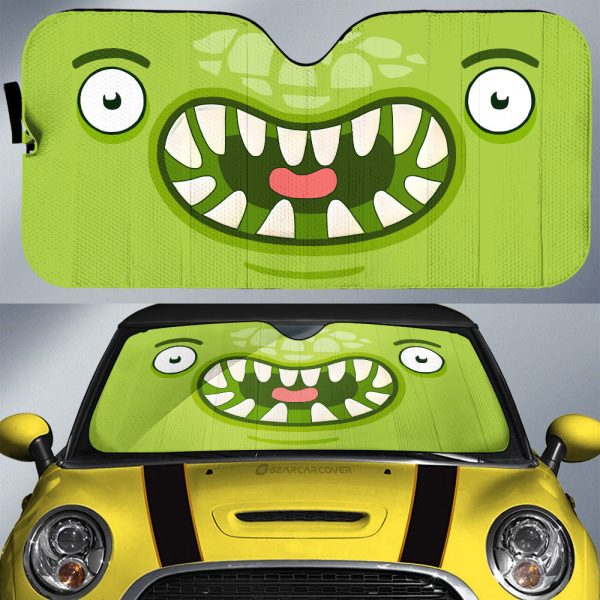 Monster Eyes Car Sunshade Custom Car Accessories