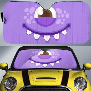 Monster Eyes Car Sunshade Custom Car Accessories