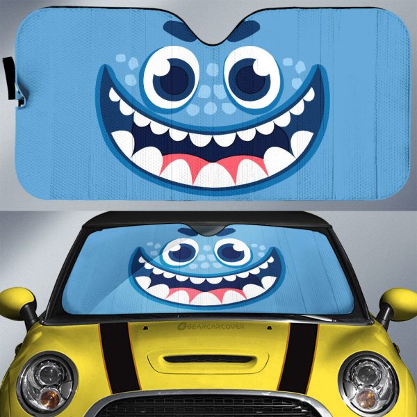 Monster Eyes Car Sunshade Custom Car Accessories