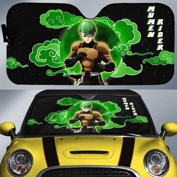 Mumen Rider Car Sunshade Custom One Punch Man Anime Car Accessories