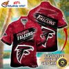 NFL Atlanta Falcons Metal Pattern Personalized Hawaiian Shirt