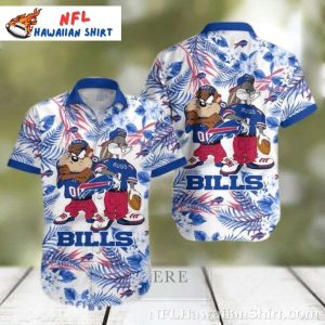 NFL Buffalo Bills Taz And Bugs Hawaiian Shirt Gift For Men