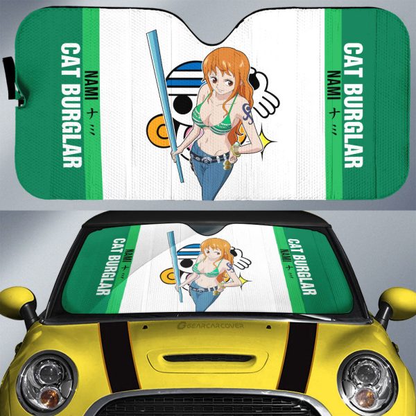 Nami Car Sunshade Custom Car Accessories For Fans