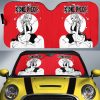 Nami Car Sunshade Custom Manga Style One Piece Anime Car Accessories