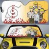 Namikaze Minato Car Sunshade Custom Anime Car Accessories