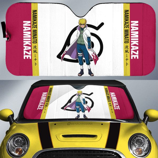 Namikaze Minato Car Sunshade Custom Car Accessories