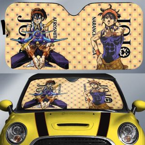 Narancia Ghirga Car Sunshade Custom JoJo's Bizarre Adventure Anime Car Accessories