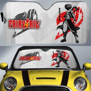 Natsu Dragneel Car Sunshade Custom Car Accessories