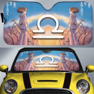 Nausicaa Of The Valley Of The Wind Car Sunshade Custom Car Accessories