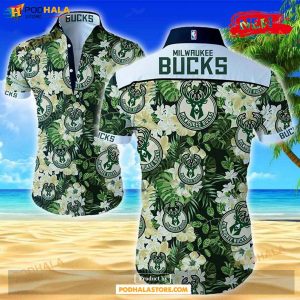 NBA Milwaukee Bucks Tropical Summer Hawaiian Shirt