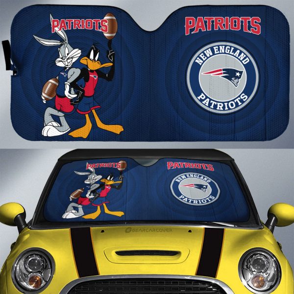 New England Patriots Car Sunshade Custom Car Accessories