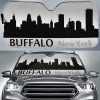 New York Buffalo Skyline Car Sunshade Custom Car Accessories