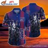 New York Giants Halloween Jason Voorhees Hawaiian Shirt