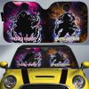 Nezuko And Zenitsu Car Sunshade Custom Demon Slayer Anime