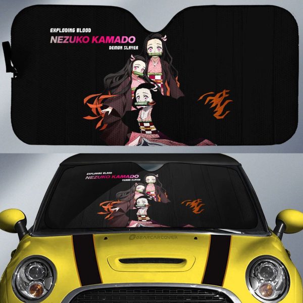 Nezuko Kamado Car Sunshade Custom