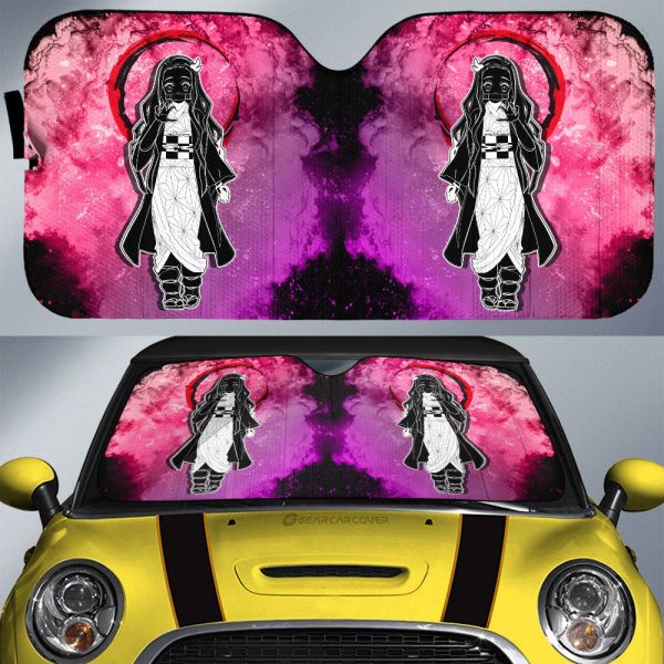 Nezuko Kamado Car Sunshade Custom Car Accessories