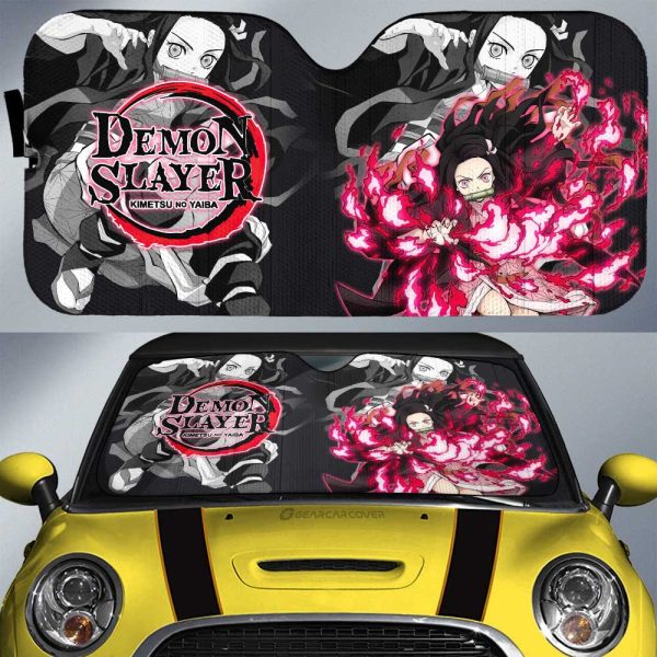 Nezuko Kamado Car Sunshade Custom Car Accessories