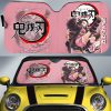 Nezuko Kamado Car Sunshade Custom Car Accessories