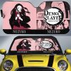 Nezuko Kamado Car Sunshade Custom Car Accessories Manga Style