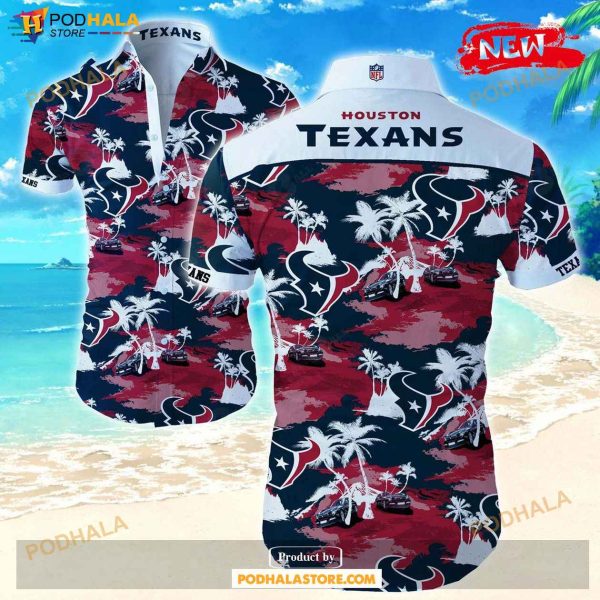 NFL Houston Texans Tropical Summer Hawaiian Shirt