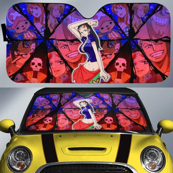 Nico Robin Car Sunshade Custom Car Accessories