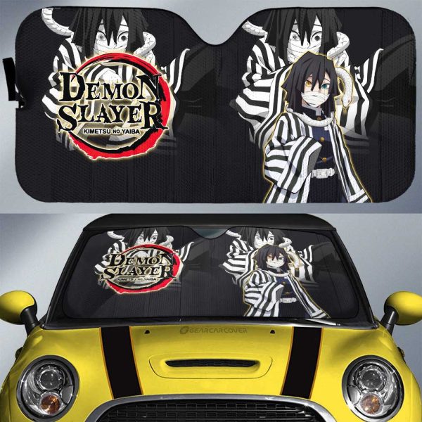 Obanai Iguro Car Sunshade Custom Car Accessories