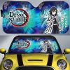 Obanai Iguro Car Sunshade Custom Characters Car Accessories