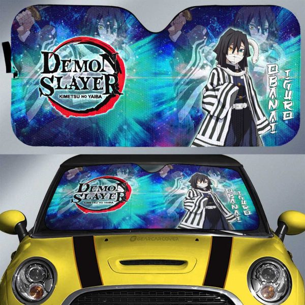 Obanai Iguro Car Sunshade Custom Characters Demon Slayer Car Accessories