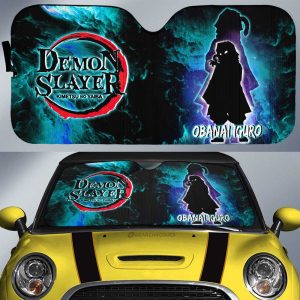 Obanai Iguro Car Sunshade Custom Demon Slayer Anime