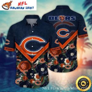 Orange Blossom Playbook – Chicago Bears Hawaiian Shirt Mens