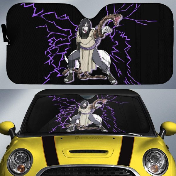 Orochimaru Car Sunshade Custom Anime