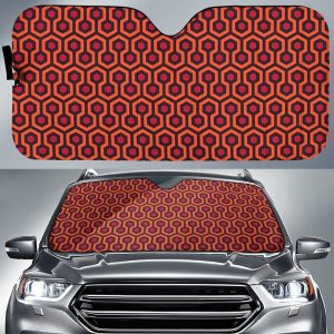 Overlook Hotel Carpet  Pattern Car Sunshade