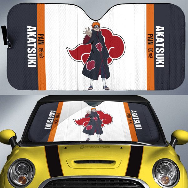 Pain Car Sunshade Custom Anime Car Accessories