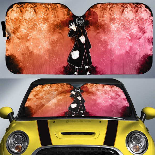 Pain Car Sunshade Custom Anime Car Accessories