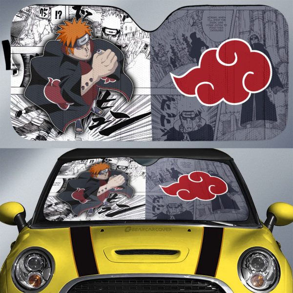 Pain Car Sunshade Custom Anime Mix Manga Car Accessories