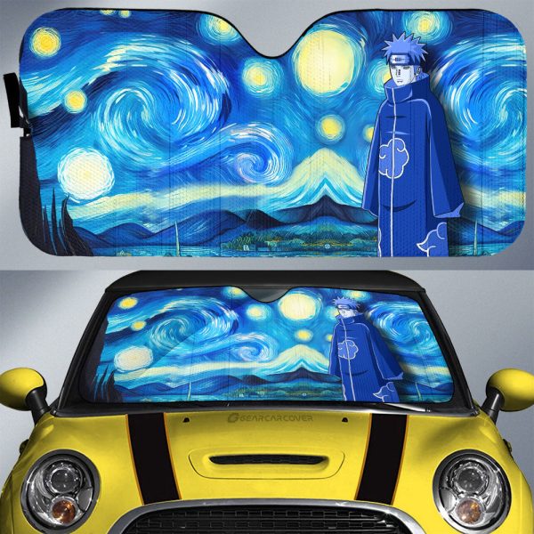 Pain Car Sunshade Custom Starry Night Styles