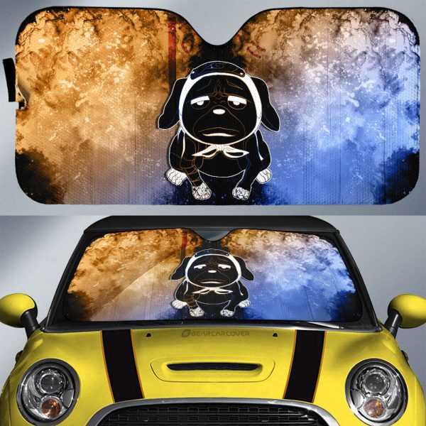 Pakkun Car Sunshade Custom Anime Car Accessories