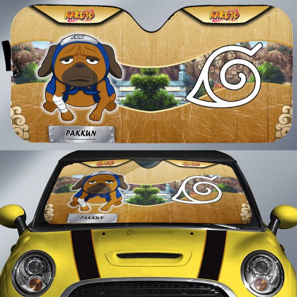 Pakkun Car Sunshade Custom Car Interior Accessories