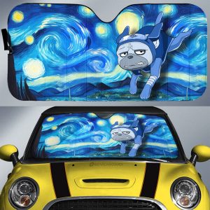 Pakkun Car Sunshade Custom Starry Night Styles