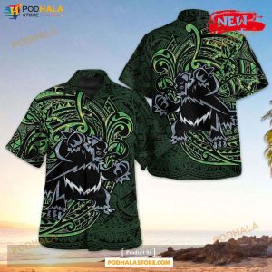 Pangoro Polynesian Design Hawaiian Shirt