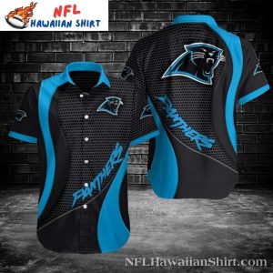 Panther Shadow Play Carolina Panthers NFL Hawaiian Shirt