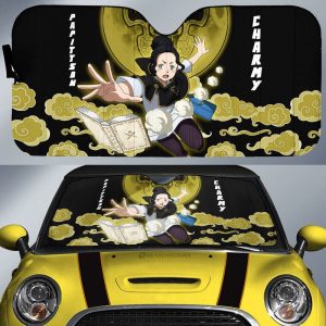 Papittson Charmy Car Sunshade Custom Black Clover Anime Car Accessories