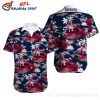 Patriotic Explorer Palm Tree New England Patriots Hawaiian Shirt