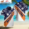 Patriotic Play – Chicago Bears Stars And Stripes Hawaiian Shirt