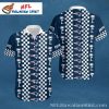 Patriots Checkered Palm Hawaiian Shirt – Classic Racing And Tropic Vibes