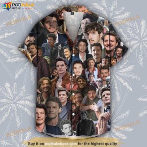 PEDRO PASCAL Hawaiian Shirt