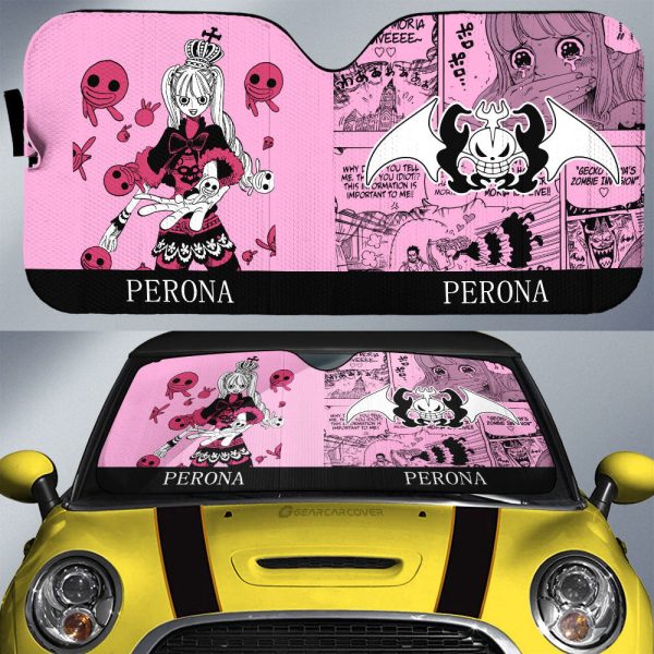 Perona Car Sunshade Custom Car Accessories Manga Style